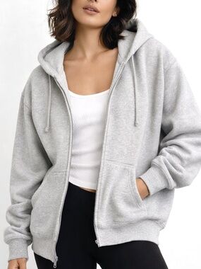 Tna Cozy Fleece Boyfriend Zip Hoodie